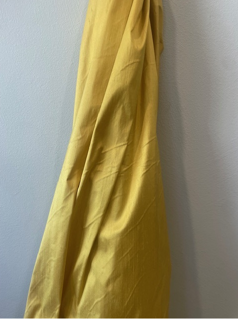 100% DUPION SILK - BUTTERCUP